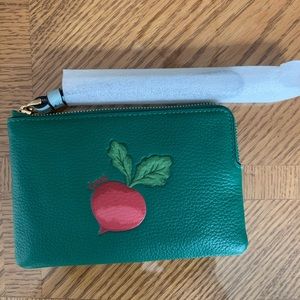 Coach wallet/wristlet radish NWT